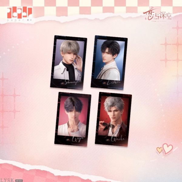 Heartfelt Whispers Series: Polaroid-Style Photocard Set