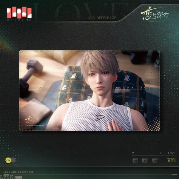 Heartbeat Overload Series: Large Desk Mat