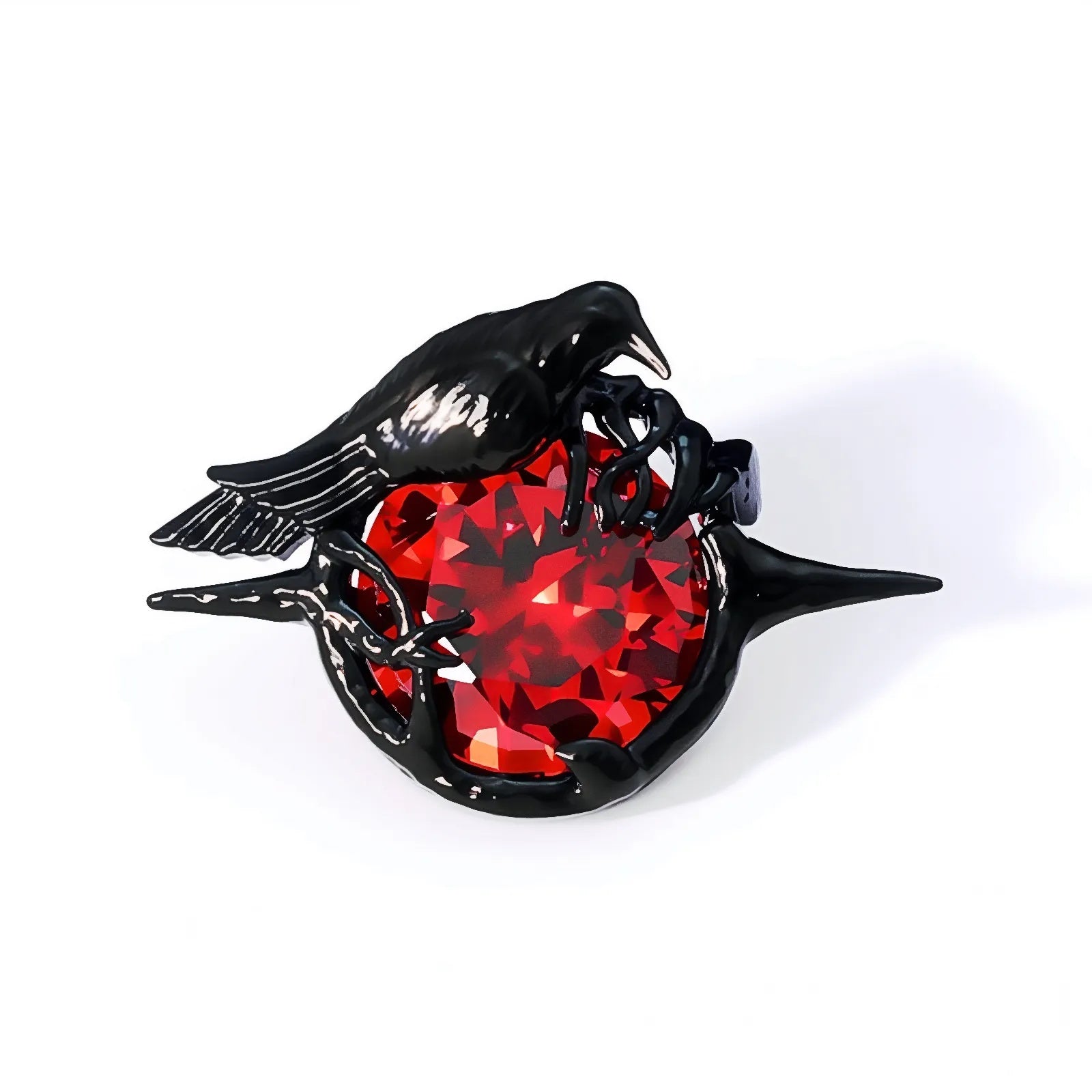 LAD Sylus: Relentless Conqueror Enchanting Veil Crow Brooch Inspired Enamel Pin