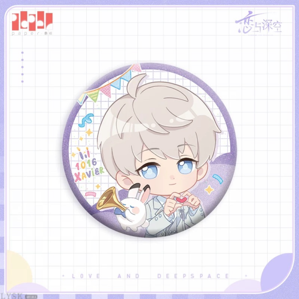 Xavier: 2024 Birthday Chibi Tin Badge