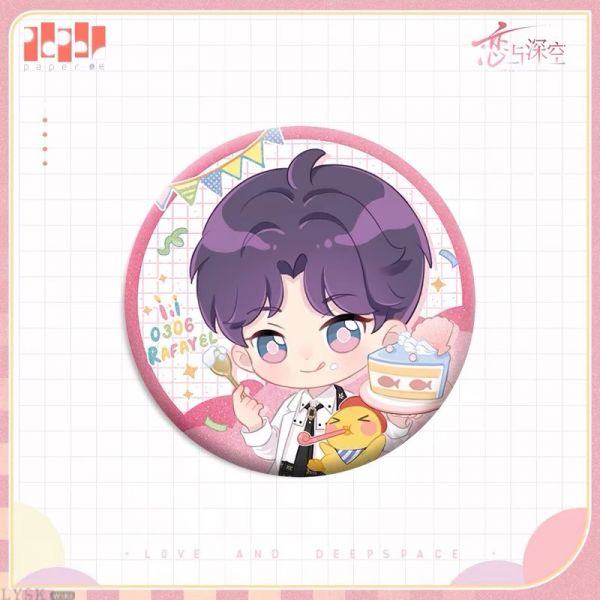 Rafayel: 2024 Birthday Chibi Tin Badge