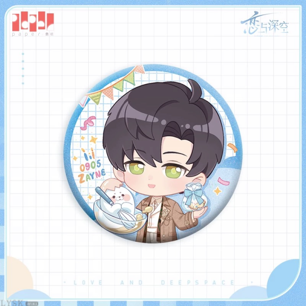 Zayne: 2024 Birthday Chibi Tin Badge