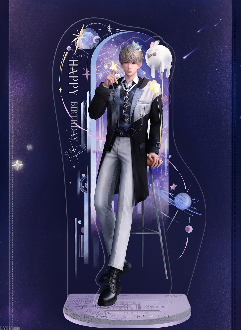 Xavier: 2025 Birthday Portrait Acrylic Stand