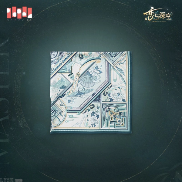 Zayne: Master of Fate Series Impression Silk Scarf