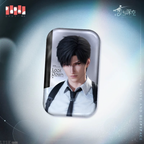 Heart Shadow Moments Series: Square Tin Badge