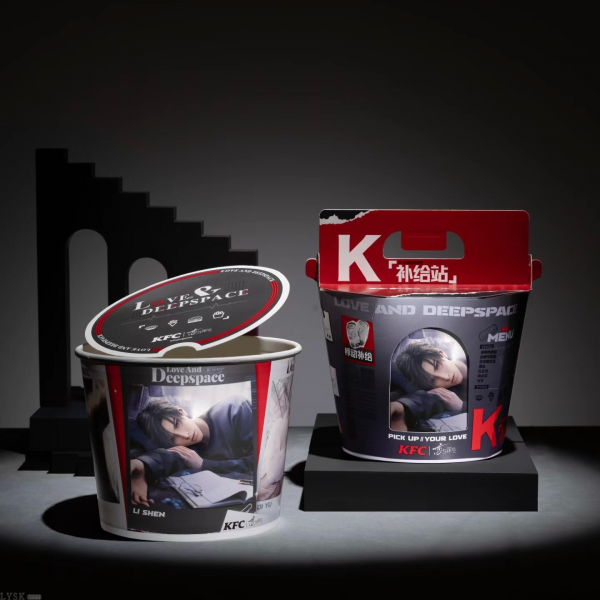 *Display*Love and Deepspace x KFC: Themed Bucket Packaging
