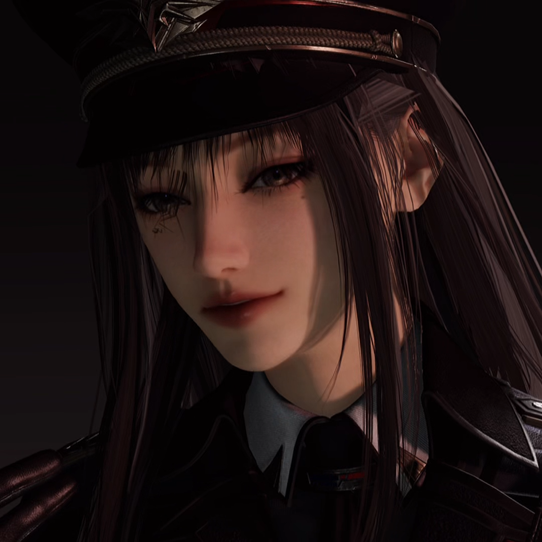 Love and Deepspace MC Face ID | "The Villainess" Dark Feminine Preset | Sharp Siren Eyes & Baddie Vibe | Perfect for Sylus | Instant QR Code