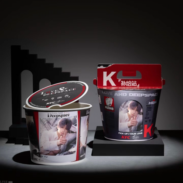 *Display*Love and Deepspace x KFC: Themed Bucket Packaging