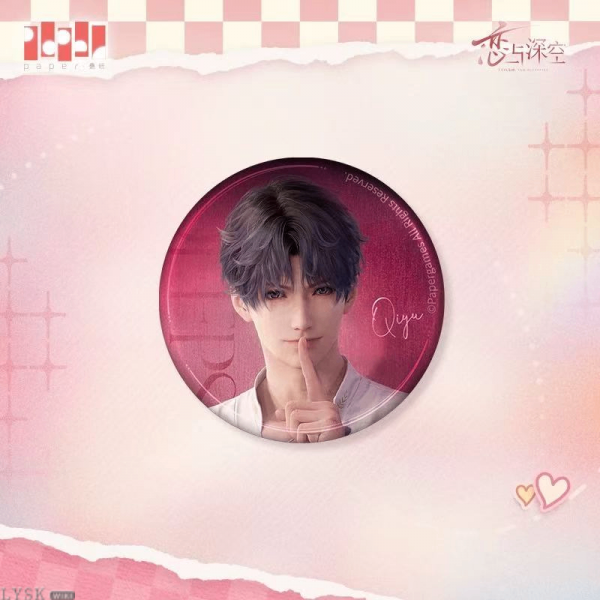 Heartfelt Whispers Series: Tin Badge