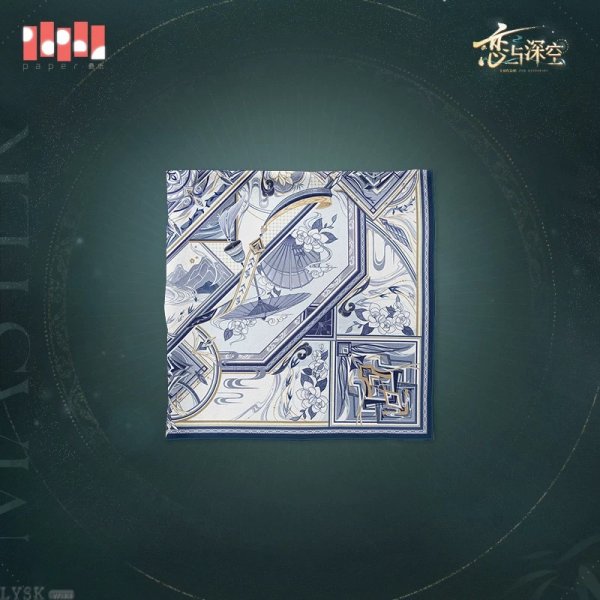 Zayne: Master of Fate Series Impression Silk Scarf