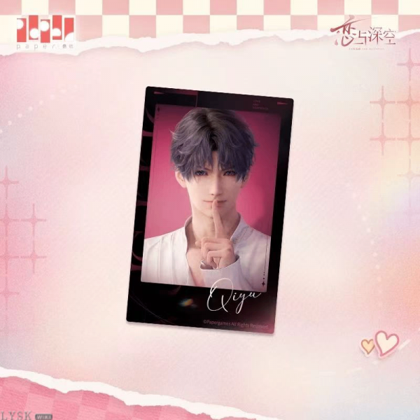 Heartfelt Whispers Series: Polaroid-Style Photocard Set