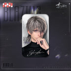 *Preorder*Blazing Silhouette Series: Square Tin Badge