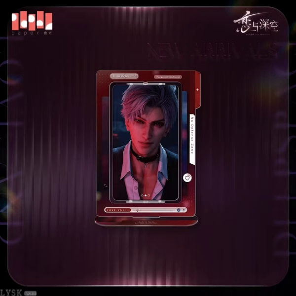 Whispering Heart Series: Rotating Acrylic Stand