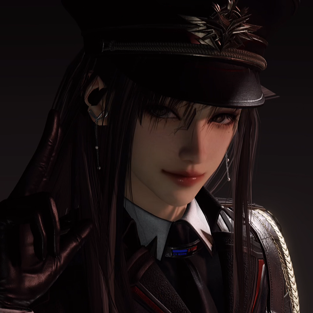 Love and Deepspace MC Face ID | "The Villainess" Dark Feminine Preset | Sharp Siren Eyes & Baddie Vibe | Perfect for Sylus | Instant QR Code