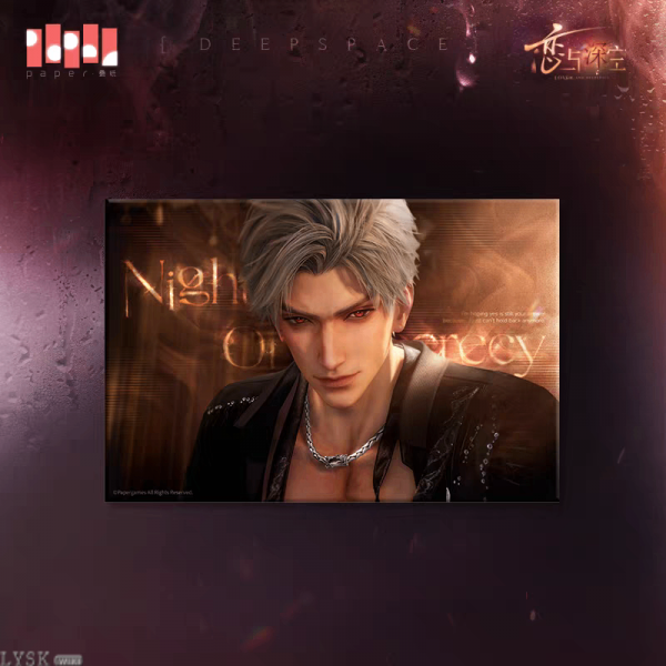 Torrent to Yesterday's End Series: Borderless Pearlescent Shikishi