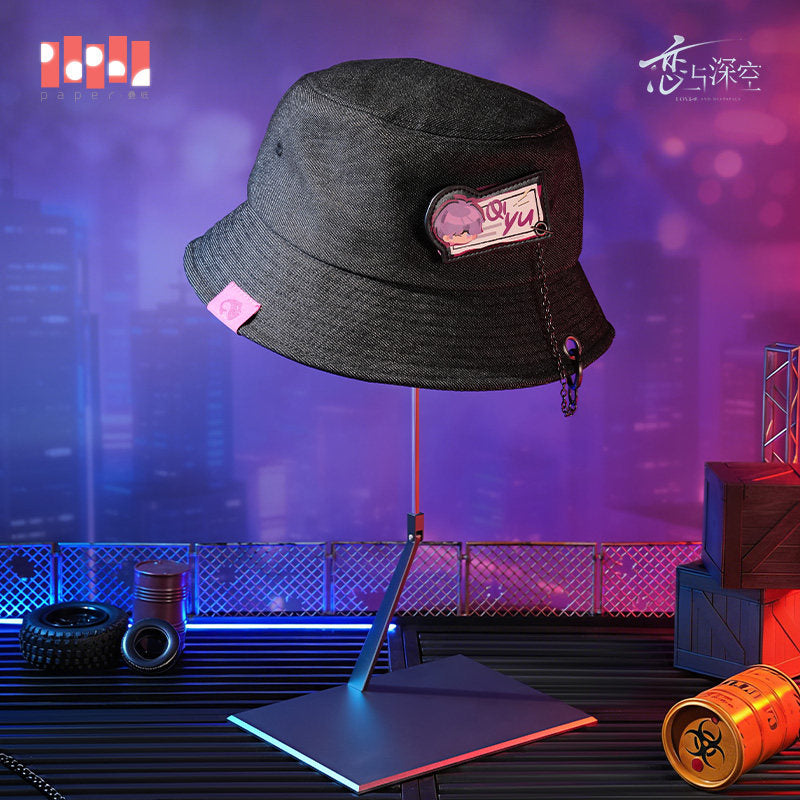 Pre-order Forbidden Zone Tracking Chain Bucket Hat