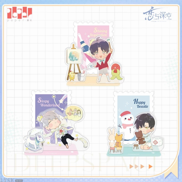 Leisure Time Series: Chibi Group Acrylic Stand