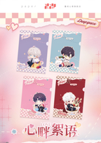 Heartfelt Whispers Series: Chibi Clear File Folder