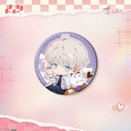 Heartfelt Whispers Series: Chibi Tin Badge