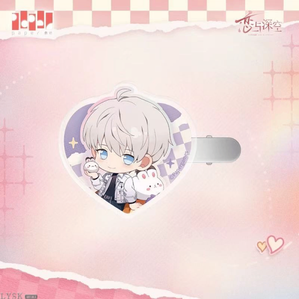 Heartfelt Whispers Series: Chibi Hair Clip