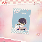 Heartfelt Whispers Series: Chibi Clear File Folder