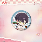 Heartfelt Whispers Series: Chibi Tin Badge