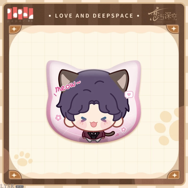 The Cat Misses You Series: Chibi Tin Badge