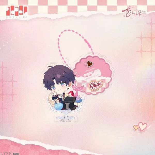 Heartfelt Whispers Series: Chibi Acrylic Stand Charm