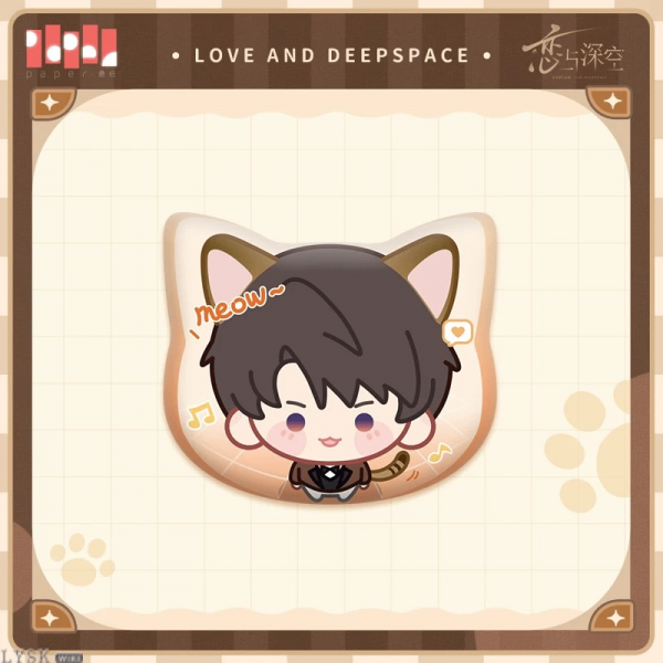 The Cat Misses You Series: Chibi Tin Badge