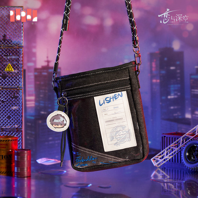 Pre-order  Forbidden Zone Tracking Denim Crossbody Bag